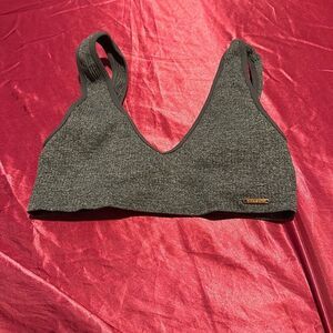 Danskin gray sports bra size small